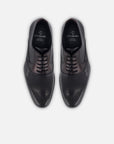 Oxford en piel florantik color negro para hombre