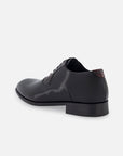 Oxford en piel florantik color negro para hombre