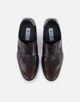 Blucher +7 cm de altura en Piel Napa