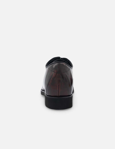 Blucher +7 cm de altura en Piel de charol