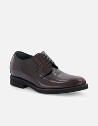 Blucher +7 cm de altura en Piel de charol