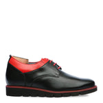 Blucher +7 en Piel Napa con Contraste de Color