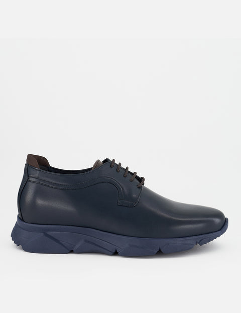 Blucher en piel napa para Hombre color negro