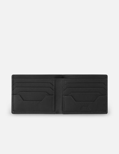 Cartera en piel color negro para hombre