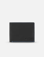 Cartera en piel color negro para hombre