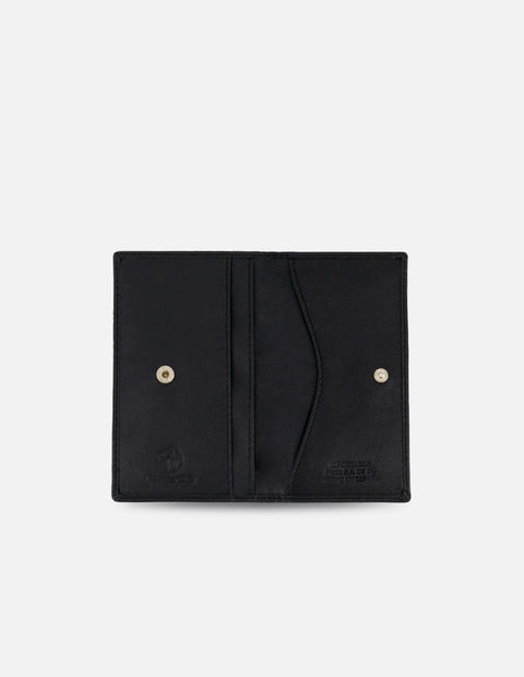 Tarjetero para mujer con diseño interior en contraste
 