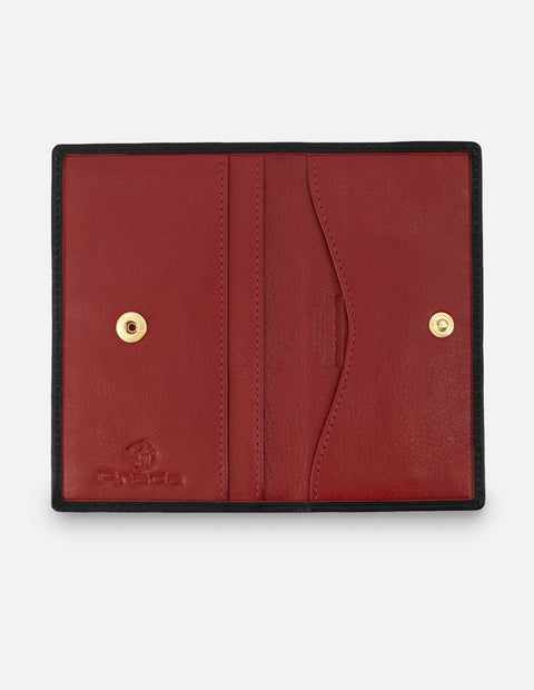 Tarjetero para mujer con diseño interior a tono