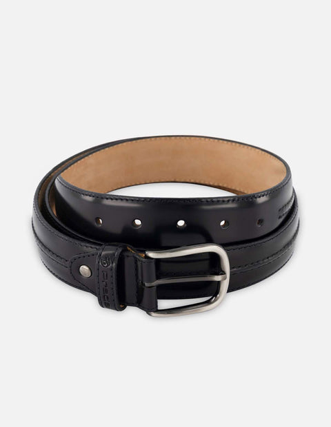 Cinturón en piel florantik color negro para hombre