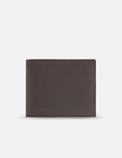 Cartera en piel color Caoba para Hombre