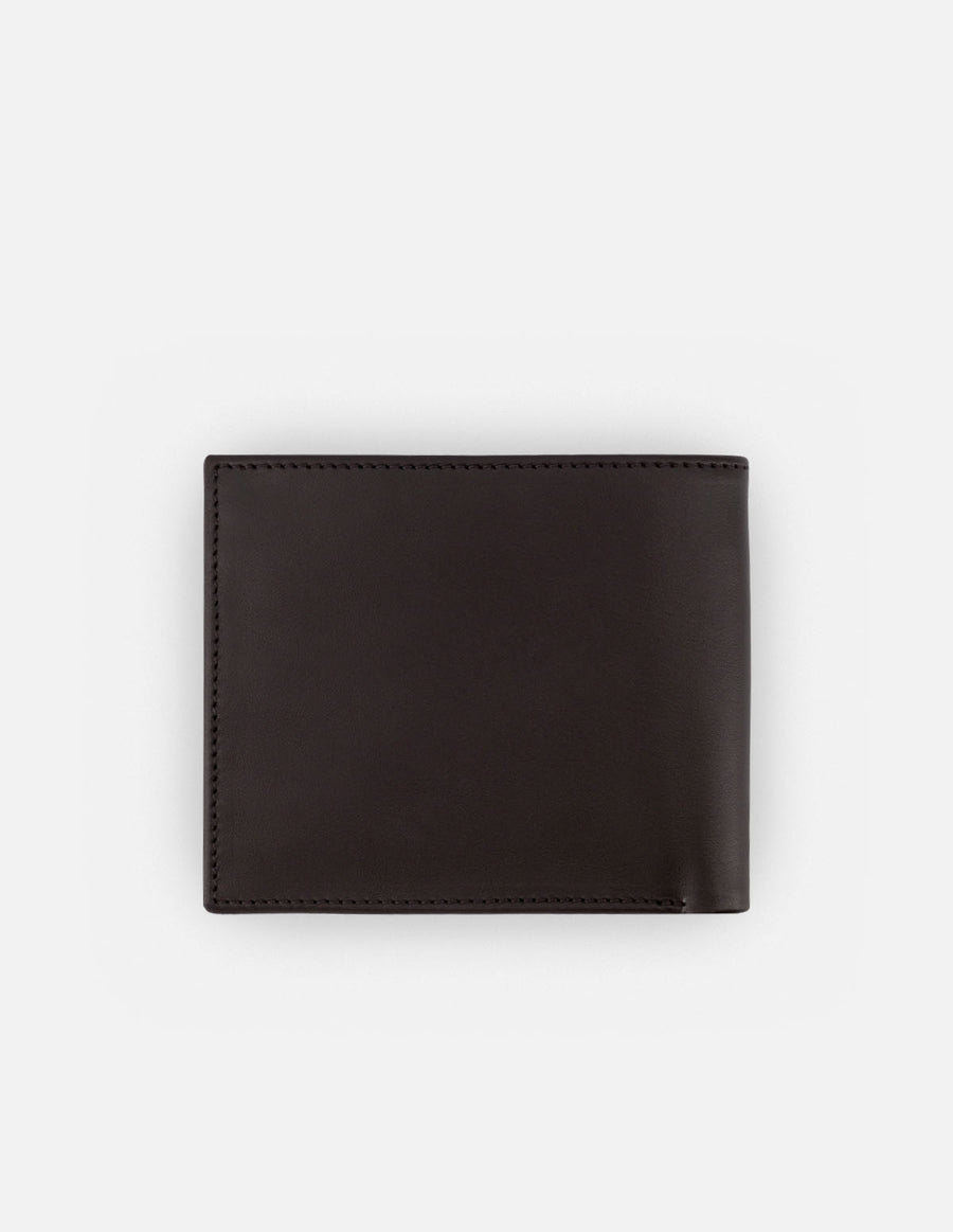 Cartera en piel napa color marron con interior tipo tejus para hombre