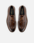 Blucher en piel napa color cuero para hombre