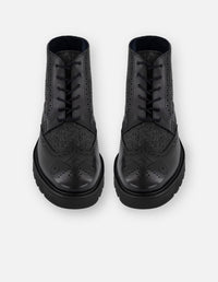 Botines negros para hombre con suela comfort light