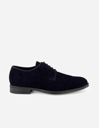 Zapato Blucher azul resistente a salpicaduras para hombre
