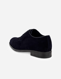 Zapato Blucher azul resistente a salpicaduras para hombre