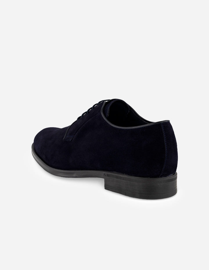 Zapato Blucher azul resistente a salpicaduras para hombre