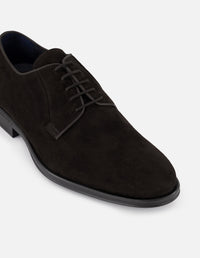 Zapato Blucher café resistentes a salpicaduras para hombre