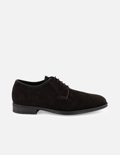 Zapato Blucher café resistentes a salpicaduras para hombre