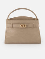 Minibolso nude vegano para mujer con piel tipo coco
