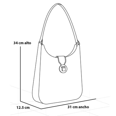 Bolso tipo shopper color blanco con detalles de serpiente para mujer